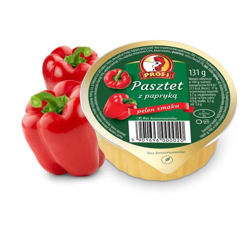 Profi paštéta s paprikou 131g