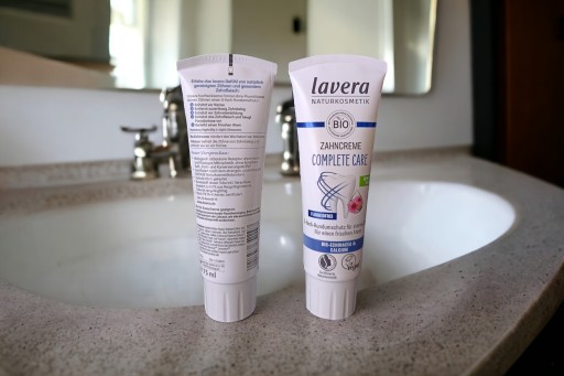 Lavera zubná pasta bez fluoridu 75 ml bylinná z Nemecka