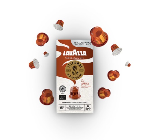 Kávové kapsuly pre Nespresso Lavazza Tierra Bio Organic For Africa x10