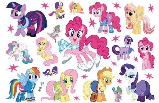 Umývateľné tetovanie pre deti PONY CG258