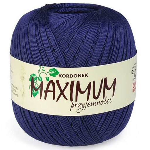 MAXIMÁLNA šnúrka 100g, farba 1625 Navy Blue