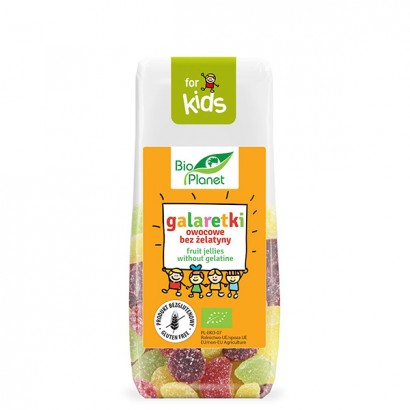 Bio ovocné želé bez želatíny, 100g