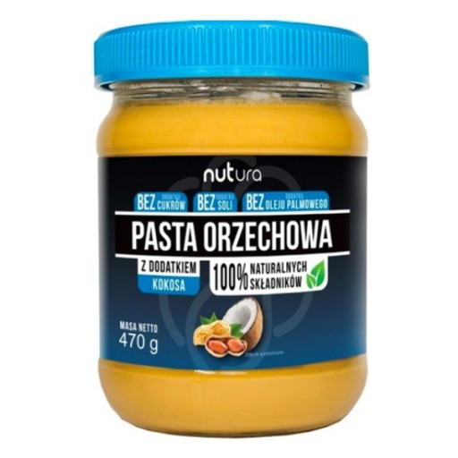 Oriešková pasta s kokosom 470g