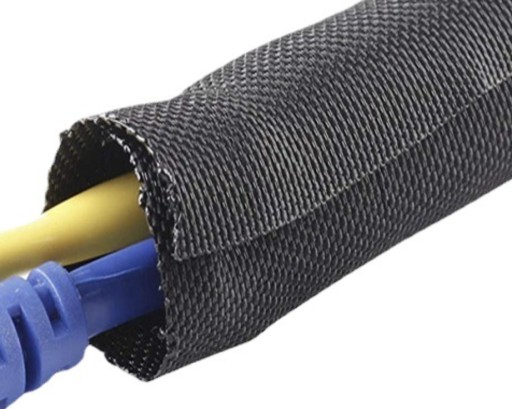 SAMOZAVÁRACÍ KRYT Opleteného káblu 10mm - 1m meter PROTIPOŽIARNY KRYT