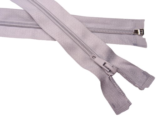 Veľkosť zipsu špirála #5 šedá jednotka 55 cm