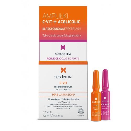 Sesderma C-VIT Intenzívne sérové ampulky, 2x1,5 ml