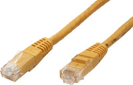 LAN UTP Cat 6 sieťový kábel, krútená dvojlinka RJ45, 0,5 m