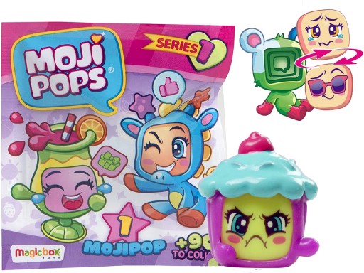 Vrecúško s figúrkou Magic Box MojiPops Series I