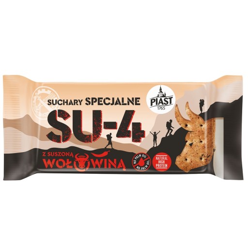 3 x Suchary Piast SU-4 Sušené hovädzie 70g SET
