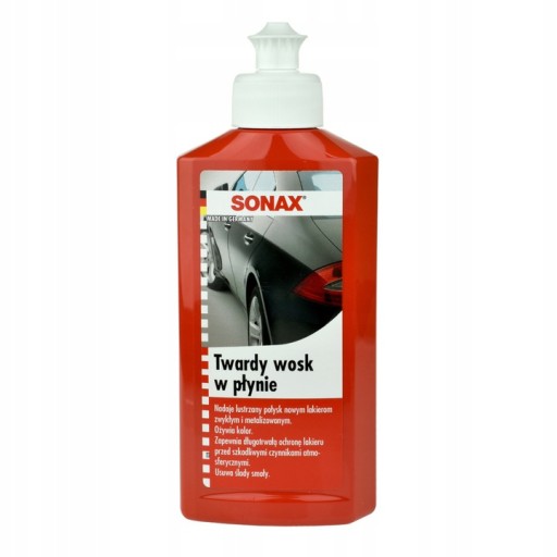 SONAX TEKUTÉ TVRDÉ VOSKOVÁ FARBA 250ml