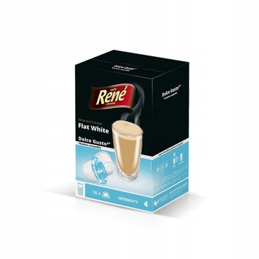 Dolce Gusto Rene RENE FLAT WHITE kapsuly 16 ks