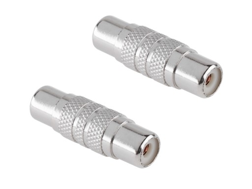 RCA-RCA konektor, kovový prst CK2506