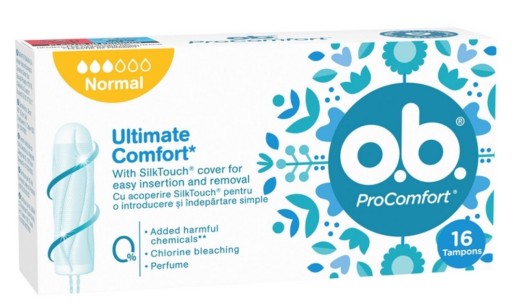 OB ProComfort Normálne tampóny 16 ks