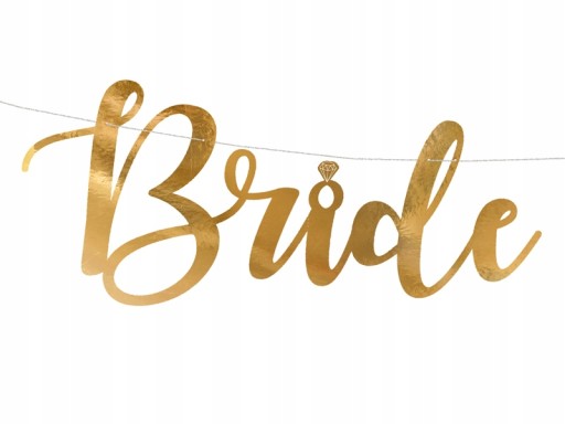 Nevesta bude banner so zlatým veniec Hen Party