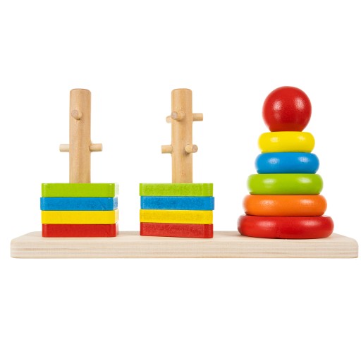 Drevená hračka na triedenie puzzle hračiek ako darček pre deti