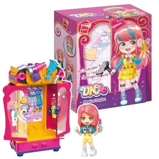 ŠATNÍK KÚZELNÝ ŠTÝLISTA QMAN UNA DOLL