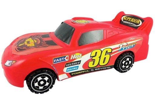 FAREBNÝ MODEL ŠPORTOVÉHO AUTA 24CM AUTO
