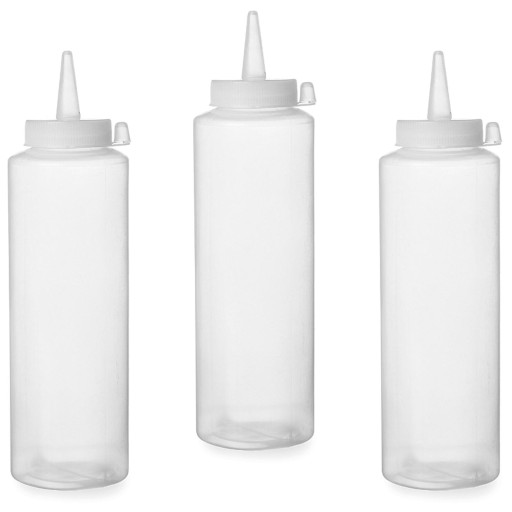 Fľaša s dávkovačom omáčky HENDI, 200 ml