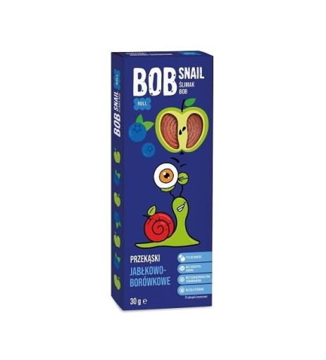 Jablkovo-čučoriedkový snack 30g Bob Slimák