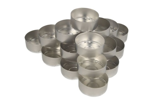 TEALIGHT SET PÁSKY NA SVIEČKY TEAGGLE 3,7 cm + WICKS 20 ks
