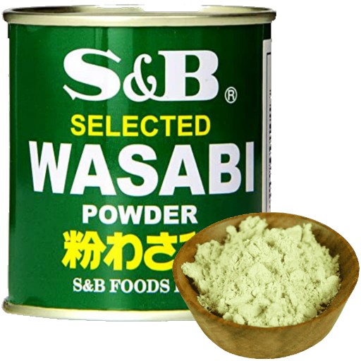 Wasabi Powder 30g S&B Can SUSHI Japonsko