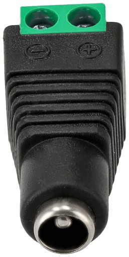 Súprava zásuvkových konektorov DC zástrčka 2,1 x 5,5 mm PRE LED