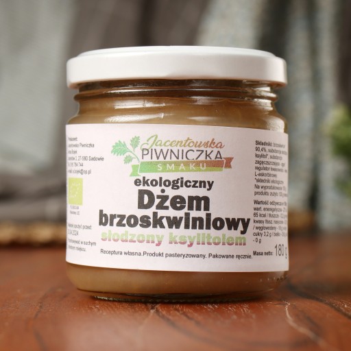 Bio broskyňový džem s xylitolom BEZ CUKRU Jacentowska Piwniczka