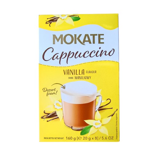 MOKATE VANILKOVÉ CAPPUCINO 160g DÁTUM: 2025/04/10
