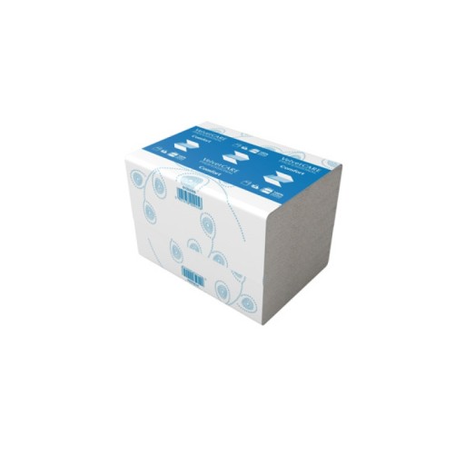 Zamatové obrúsky 23-16 cm, 2-vrstvové, 150 listov + zamatová papierová utierka