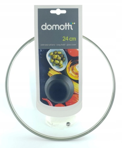POKROK DOMOTTI Pokrievka sklenená 24cm