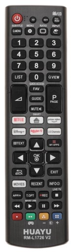 DIAĽKOVÉ OVLÁDANIE PRE TV LG TV UNIVERZÁLNY Disney NETFLIX Prime Video 1726
