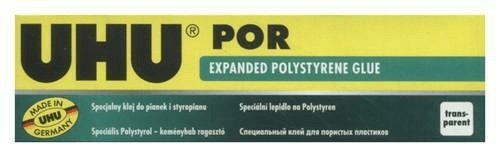 Lepidlo na polystyrénovú penu priehľadná UHU POR 40g/50ml