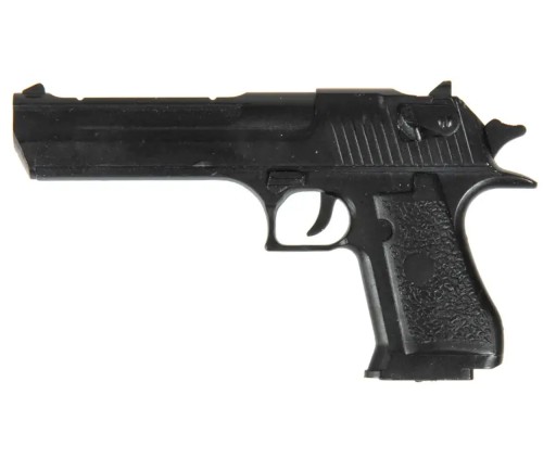 VELCRO PATCH PÚŠŤ EAGLE GUN, ČIERNA