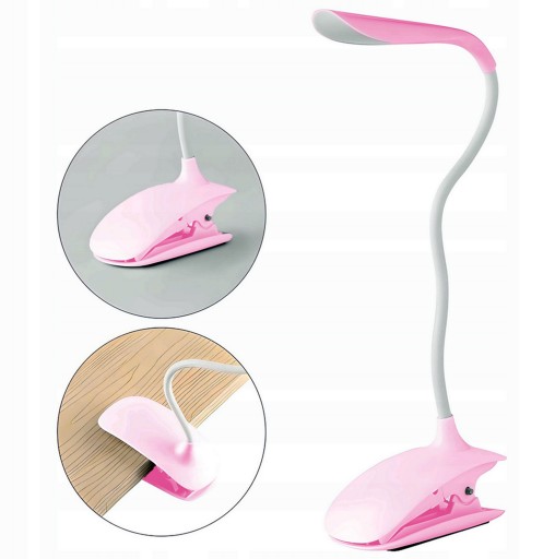 LAMPA DO ŠKOLY DOTYKOVÉ LED STOJATÉ S KLIPOVOU LAMPOU