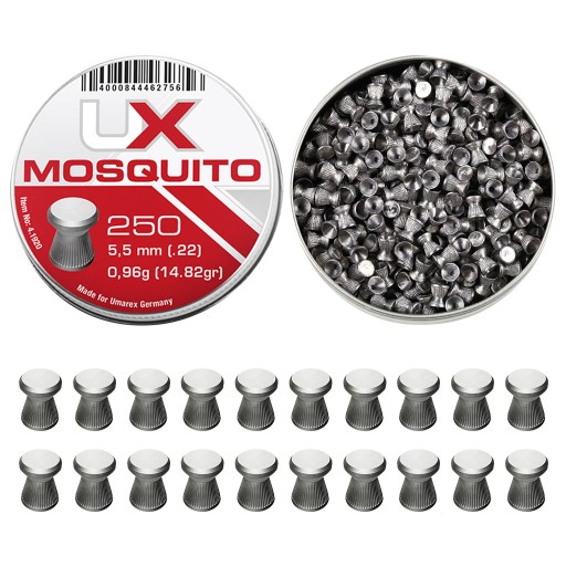 Diabolo pelety Umarex Mosquito Ribbed 5,5/250