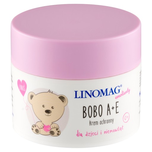 Linomag Emollients Bobo A+E Ochranný krém pre deti a dojčatá 0+ 50 ml
