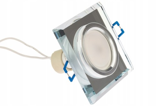 Sada halogénového svietidla GLASS + LED GU10 6W