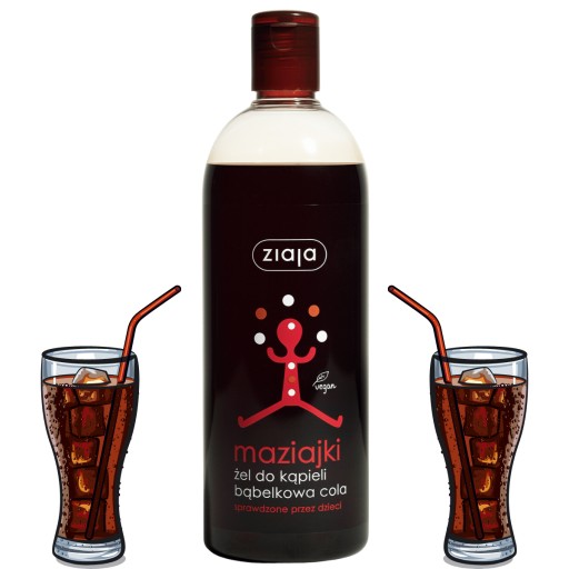 Maziajki cola Ziaja mydlo do kúpeľa 500ml