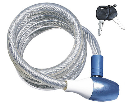 BIKE LOCK LOOP 100cm x 8mm LOCK KEY