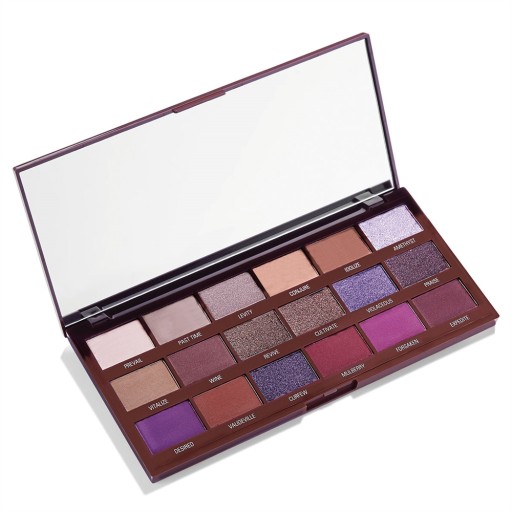 Paletka očných tieňov Makeup Revolution Violet Chocolate