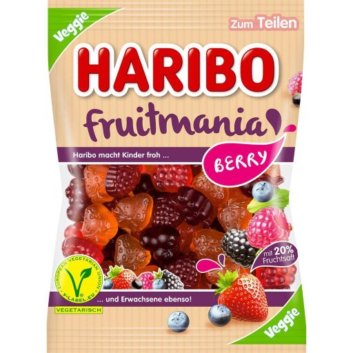 Haribo OVOCNÉ ČUČOROVÉ želé 160 g S DE