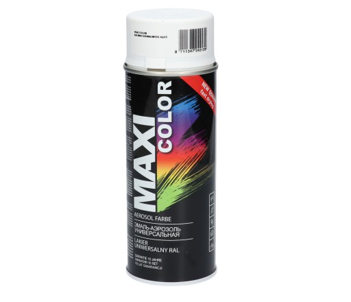 MOTIP DUPLI MOTIP MAXICOLOR LAK. RAL9003 MAT.400ML