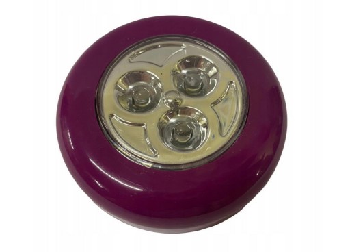 3x LED SAMOLEPIACA DOTYKOVÁ LAMPA NA BATÉRIU