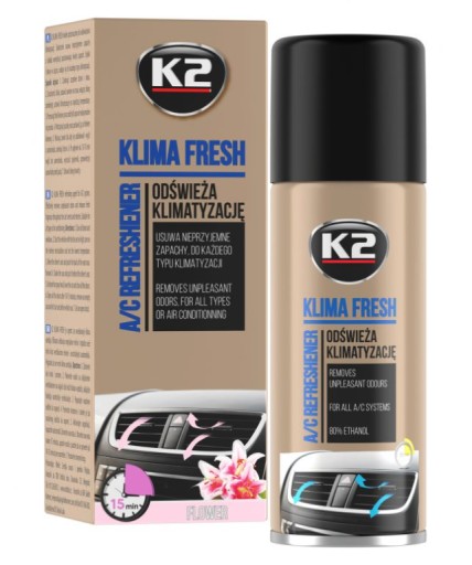 K2 KLIMA FRESH FLOWER FOGENTILIZÁTOR PRE KLIMATIZÁCIU