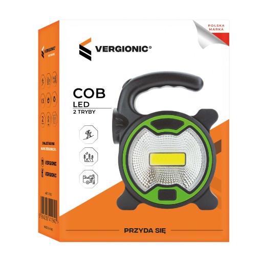 VÝKONNÁ DIELENSKÁ LAMPA COB LED LAMPA S RÚČKOU