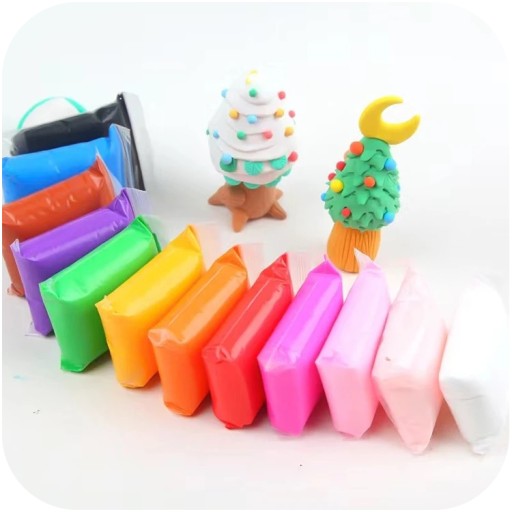 12 KS MAGICKÝ POLYMÉR PLAYSTINE SENSO FOAM CLAY FOAM CLAY CLAY