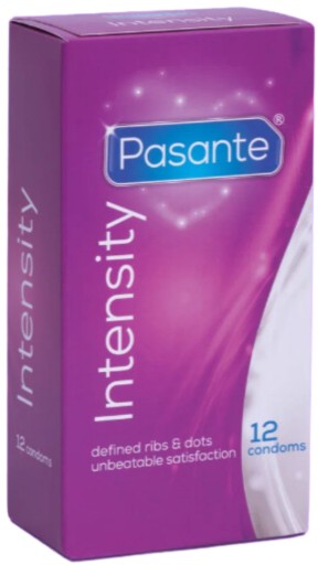 Pasante Intensity Rebred Condómy 12 kusov