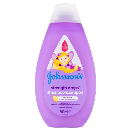 Strength Drops Johnson's šampón 500 ml