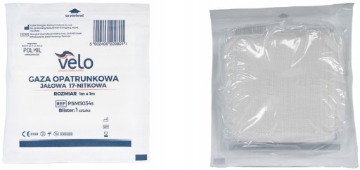 Bavlnená sterilná gáza 1m 1 kus