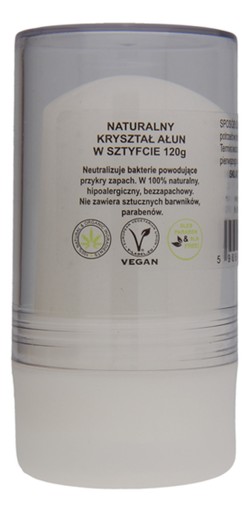 Biomika Kamencový deodorant tyčinkový kryštál 120 g